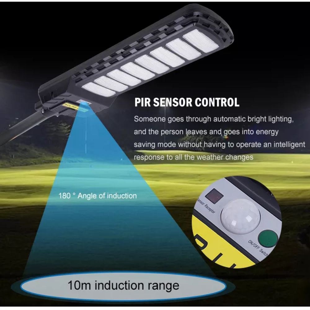 Lampione stradale solare Smart Project da 50 W